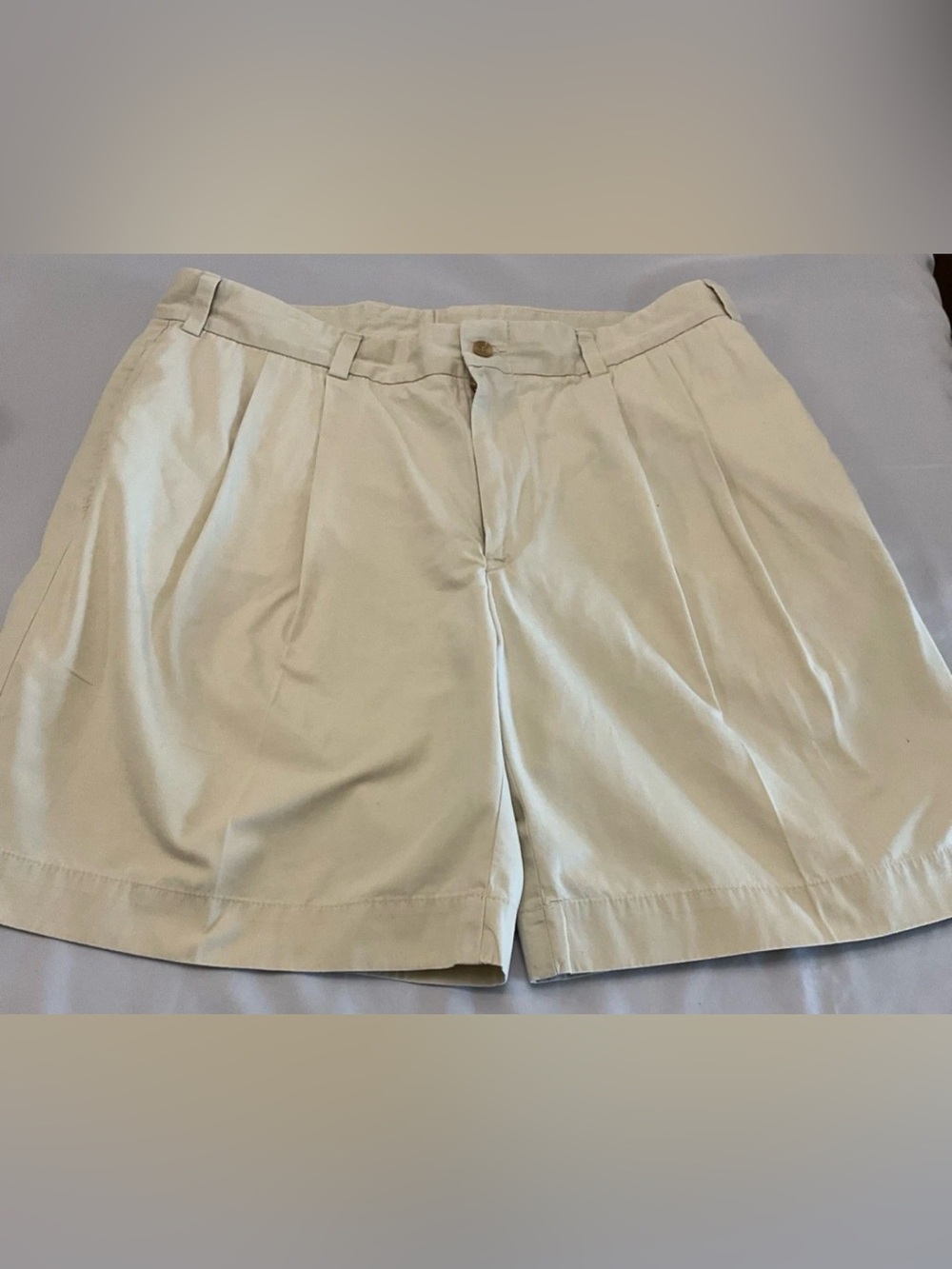 Bills Khakis 100% Cotton Made In The USA Redding Pennsylvania Pleated Shorts